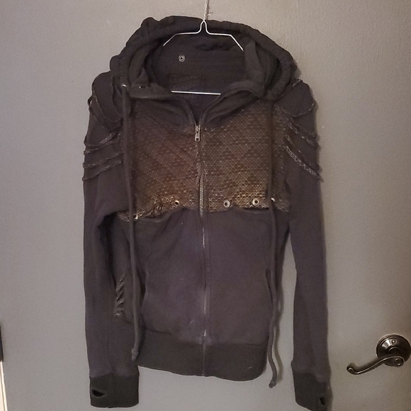 Kayo Jackets & Blazers - Kayo Mens/Women Gothic Streetware Hooded Jacket